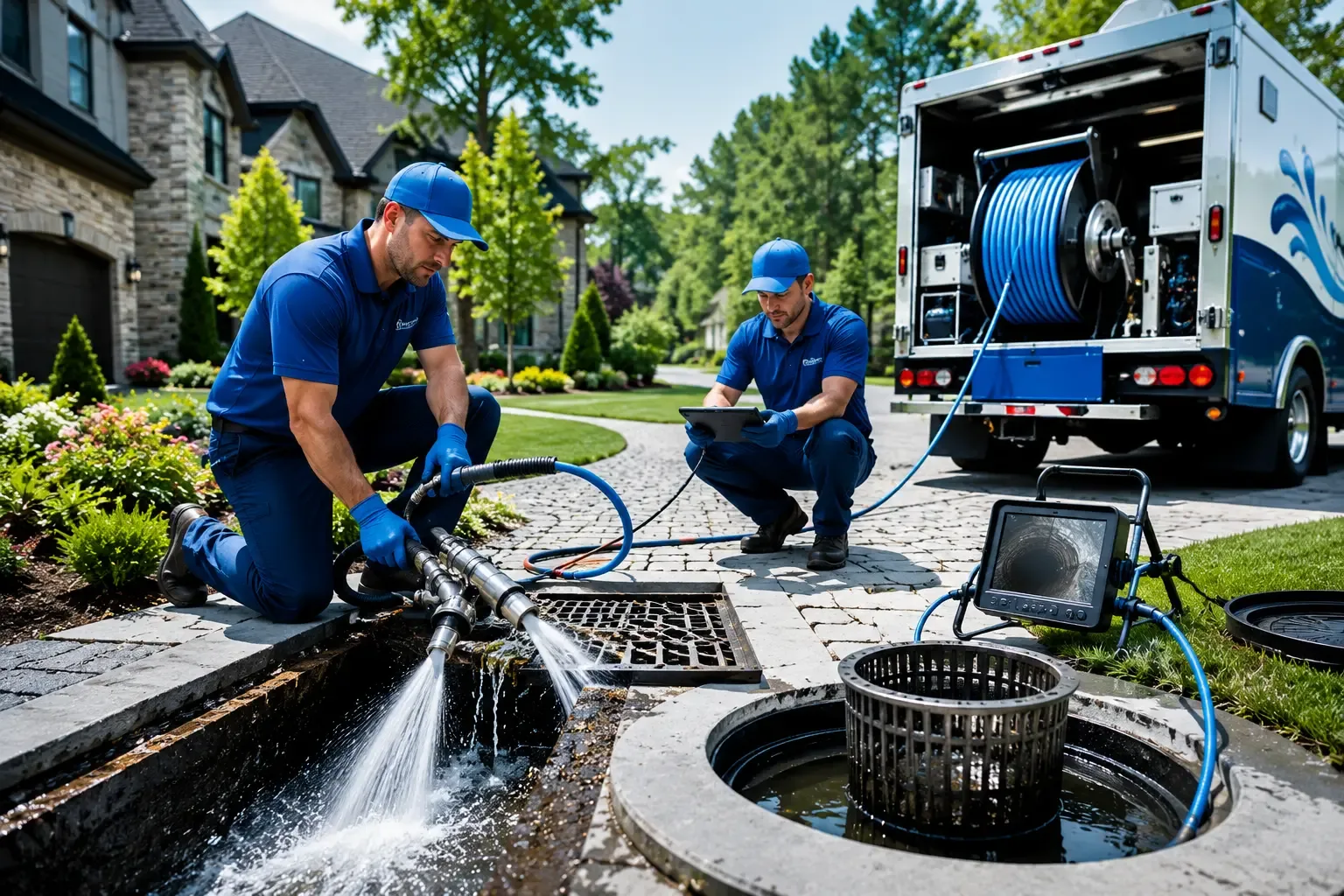 Local outdoor drain cleaning professionals in Scottdale, PA